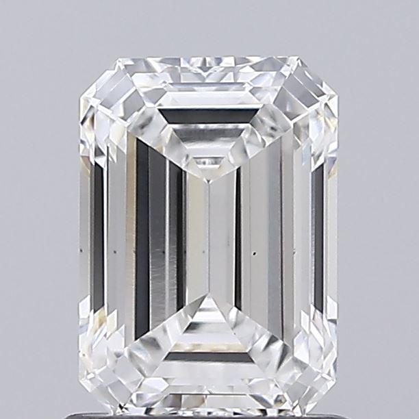 1.09ct Emerald E VS1 Lab Created Diamond