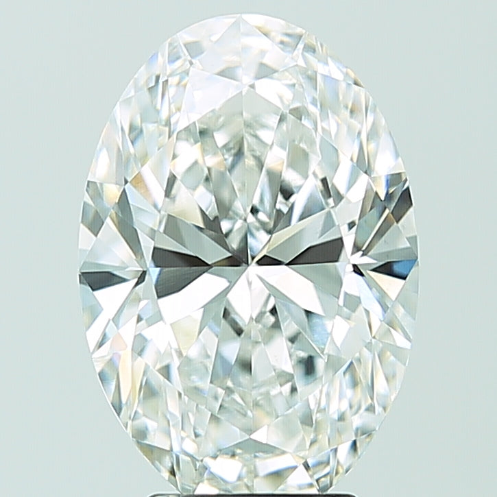 4.05ct Oval E VVS2 Lab Created Diamond