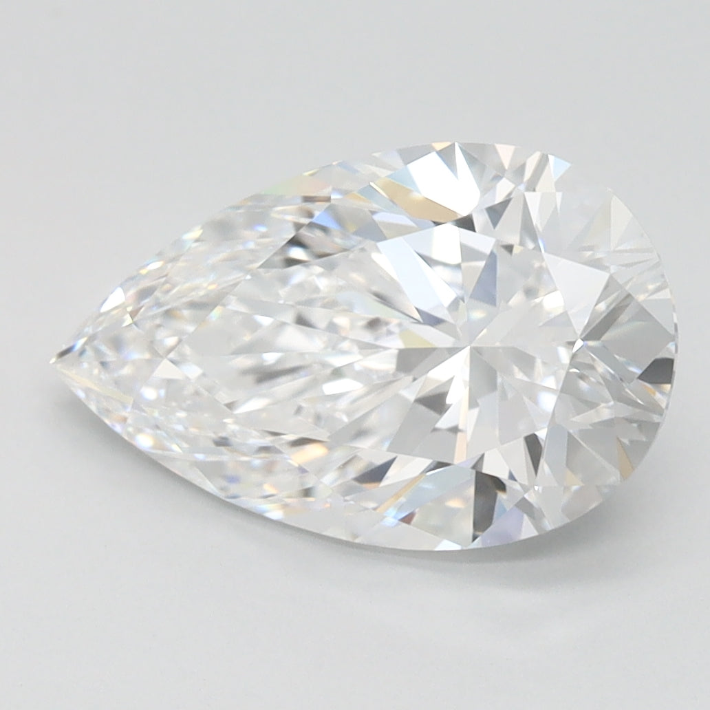 2.06ct Pear D IF Lab Created Diamond