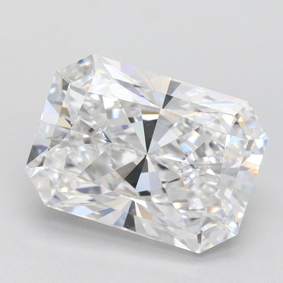2.09ct Radiant D IF Lab Created Diamond