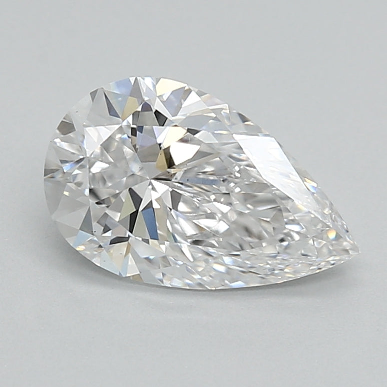 0.96ct Pear D VS1 Lab Created Diamond