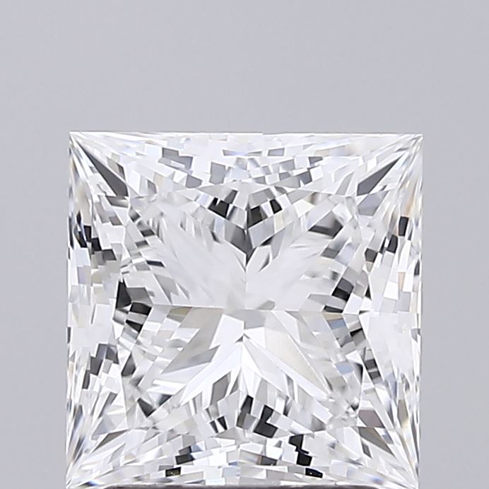 2.07ct Princess E VVS2 Lab Created Diamond