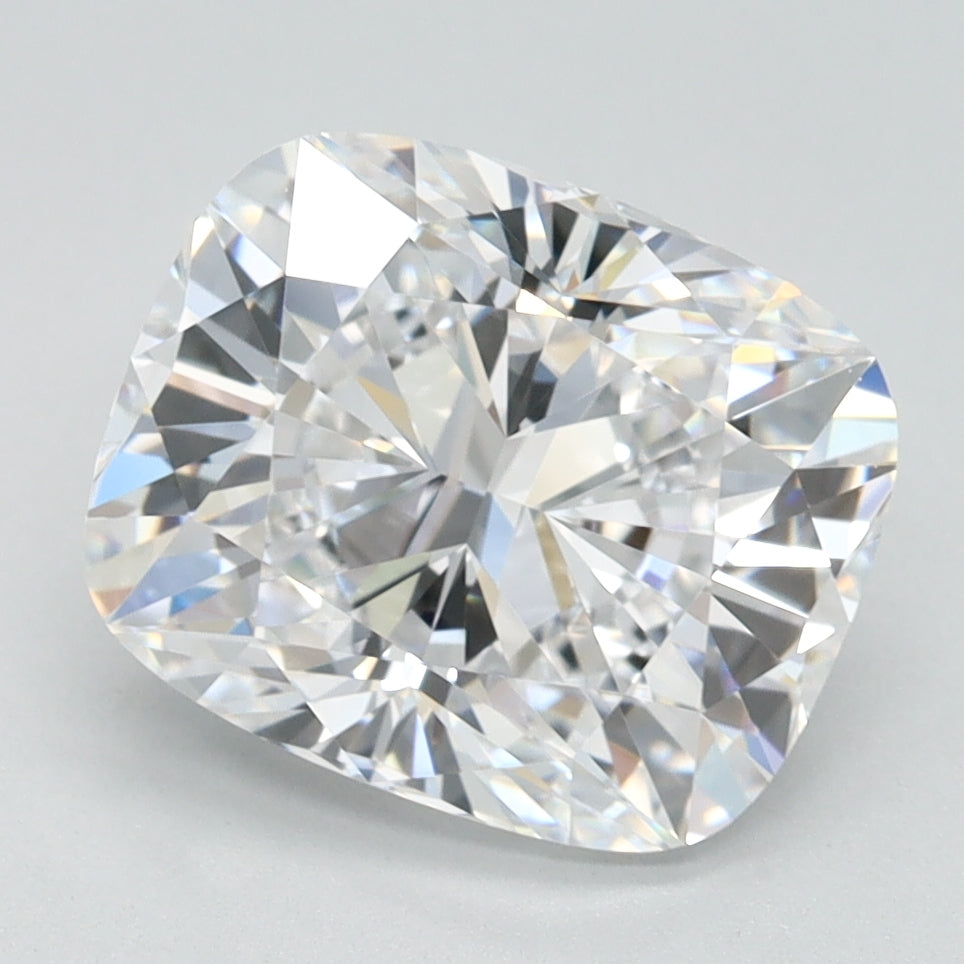 2.6ct Cushion D VVS2 Lab Created Diamond