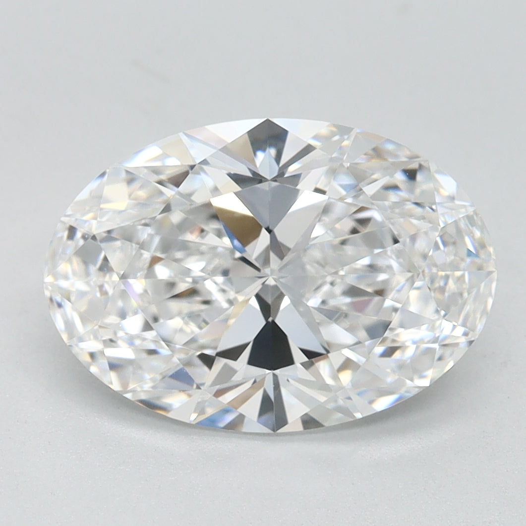 2.18ct Oval D VVS1 Lab Created Diamond