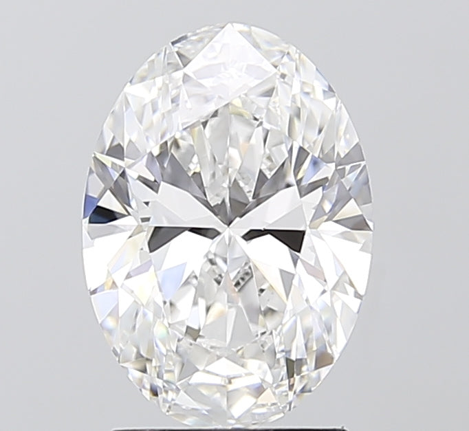 2.06ct Oval E VVS2 Lab Created Diamond