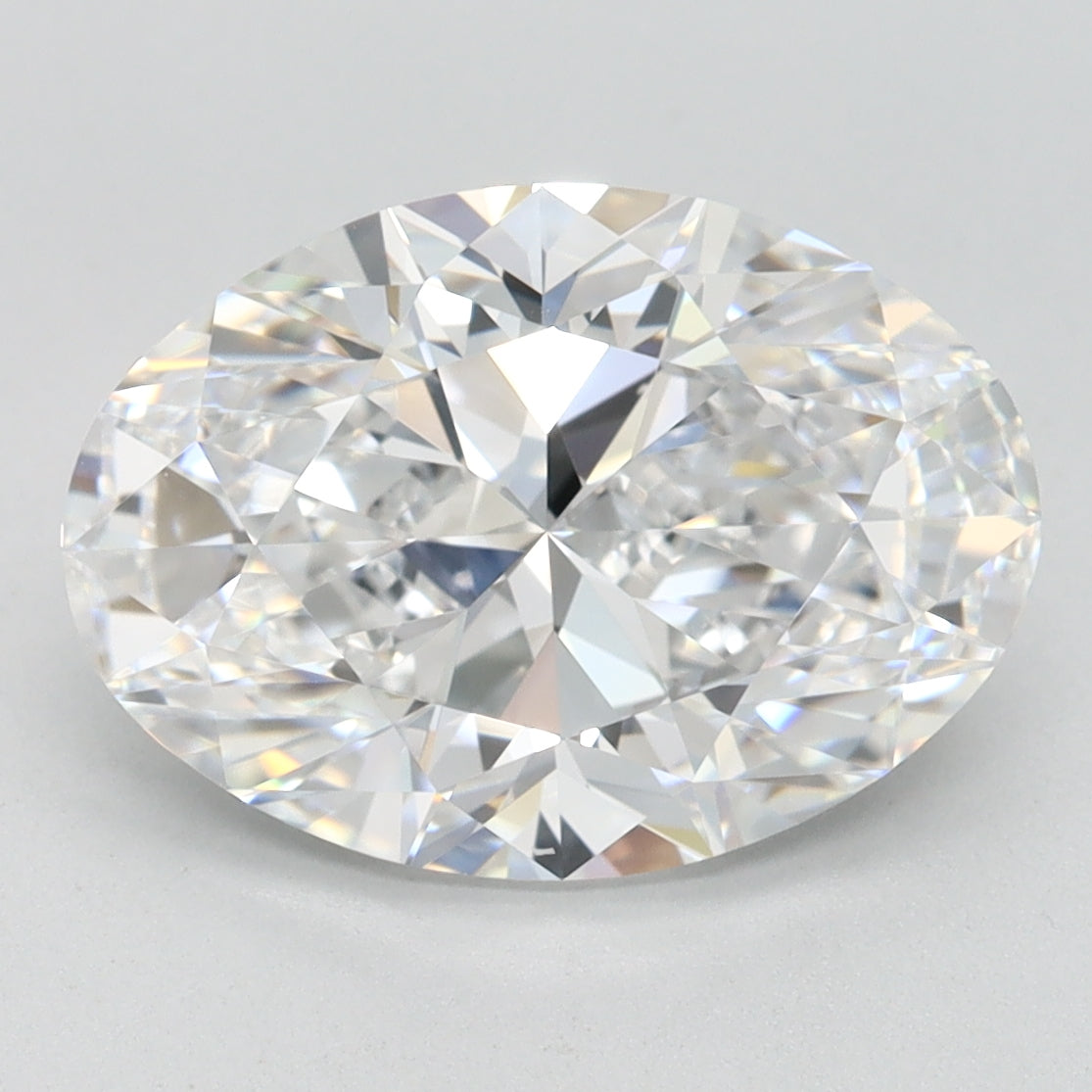 3.35ct Oval D VVS1 Lab Created Diamond