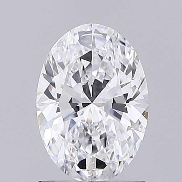 0.97ct Oval D IF Lab Created Diamond