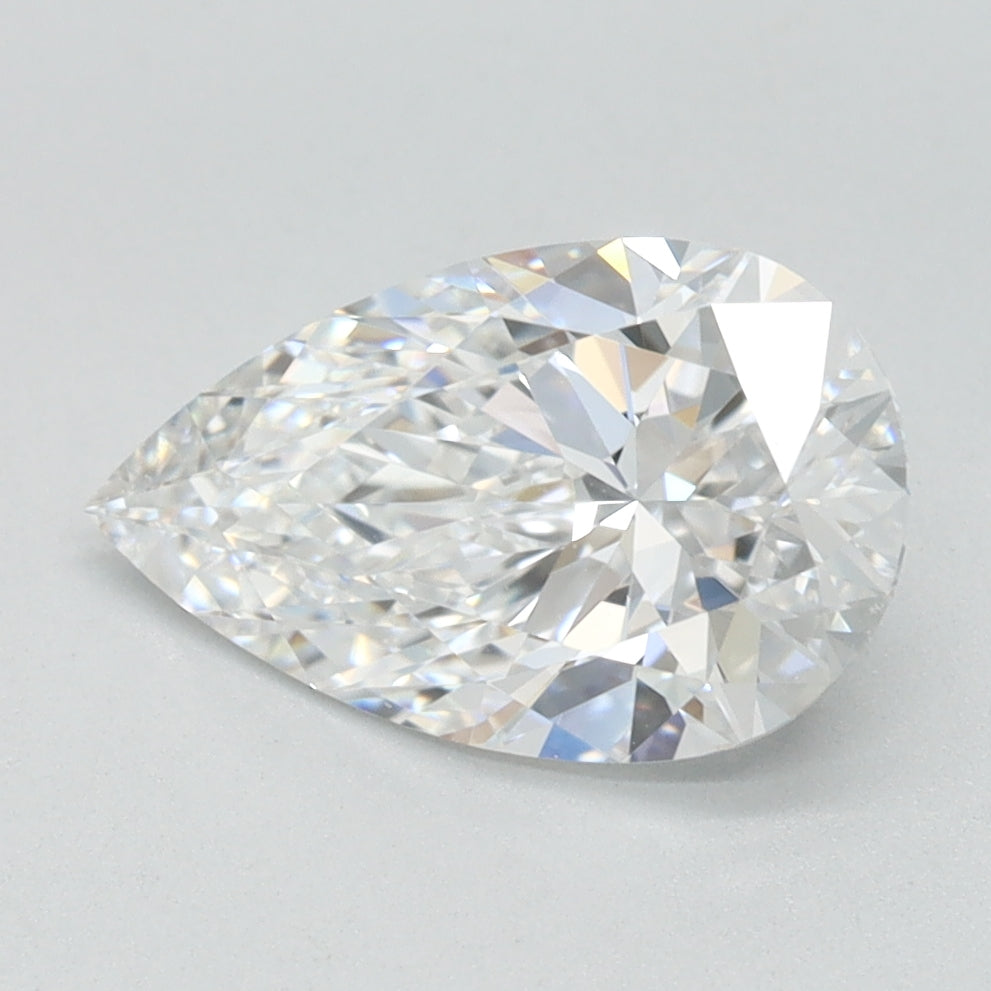 1.41ct Pear D IF Lab Created Diamond