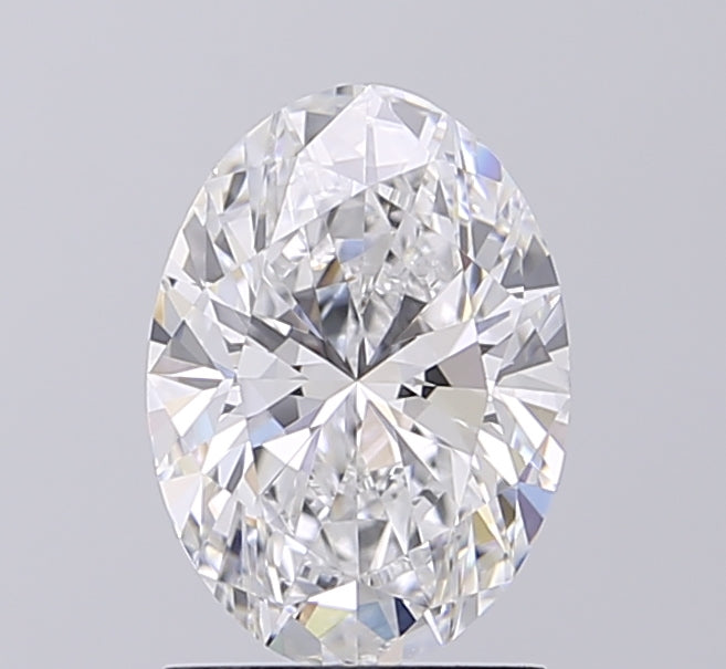 1.6ct Oval D VS1 Lab Created Diamond
