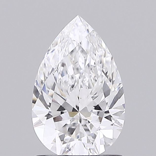 1.09ct Pear D VVS2 Lab Created Diamond