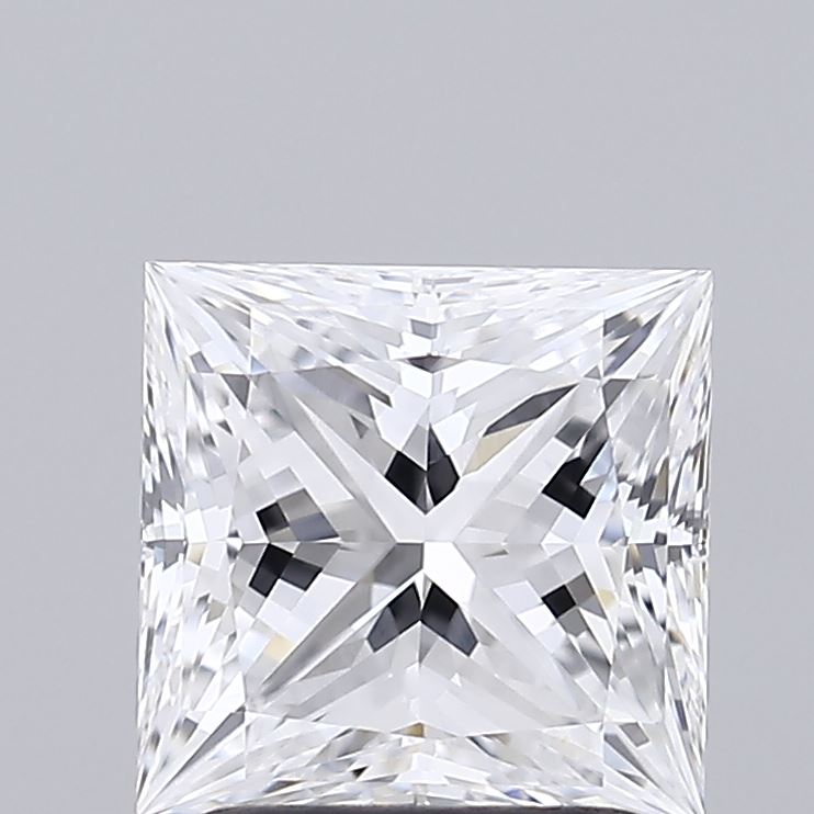 1.55ct Princess D VVS1 Lab Created Diamond