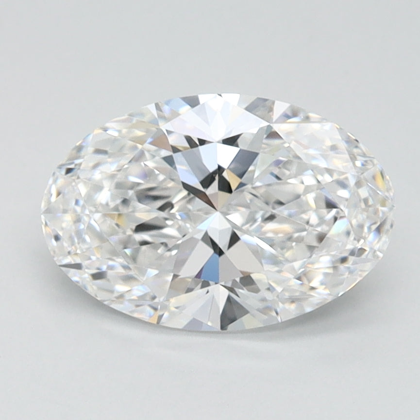 1.08ct Oval D IF Lab Created Diamond