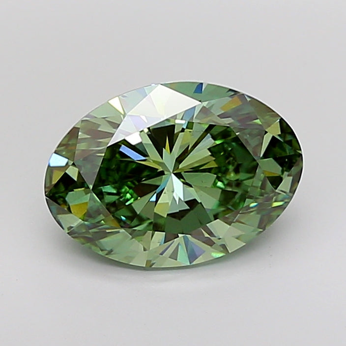 5.55ct Oval  VS1 Lab Created Diamond