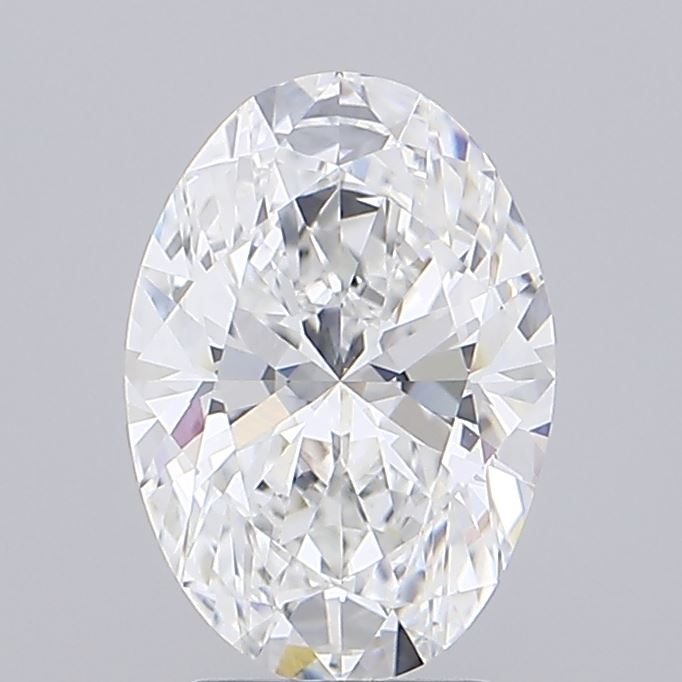 3.02ct Oval E VVS1 Lab Created Diamond