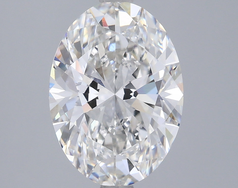 3.03ct Oval F VS1 Lab Created Diamond