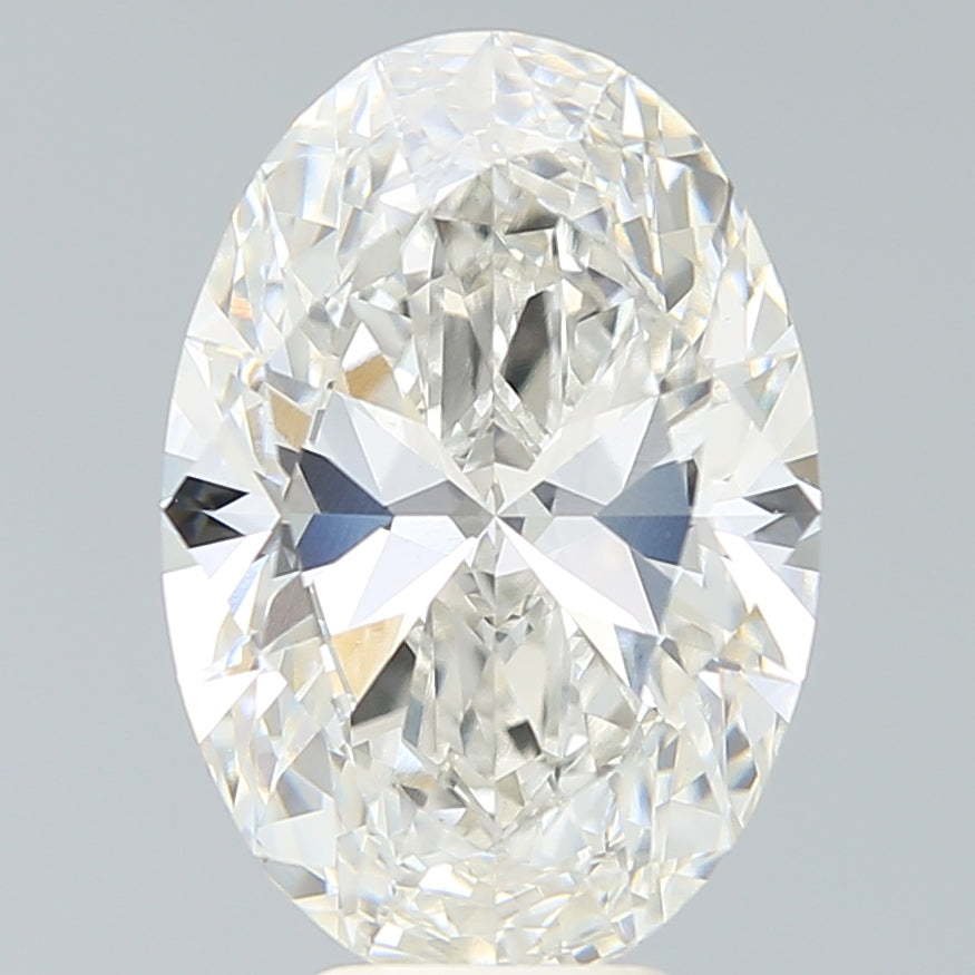 6.4ct Oval H VS1 Lab Created Diamond