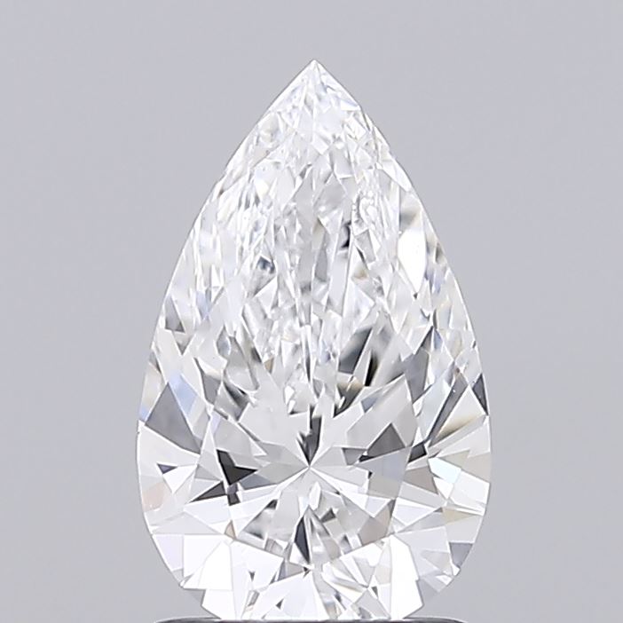 1.4ct Pear D VVS2 Lab Created Diamond