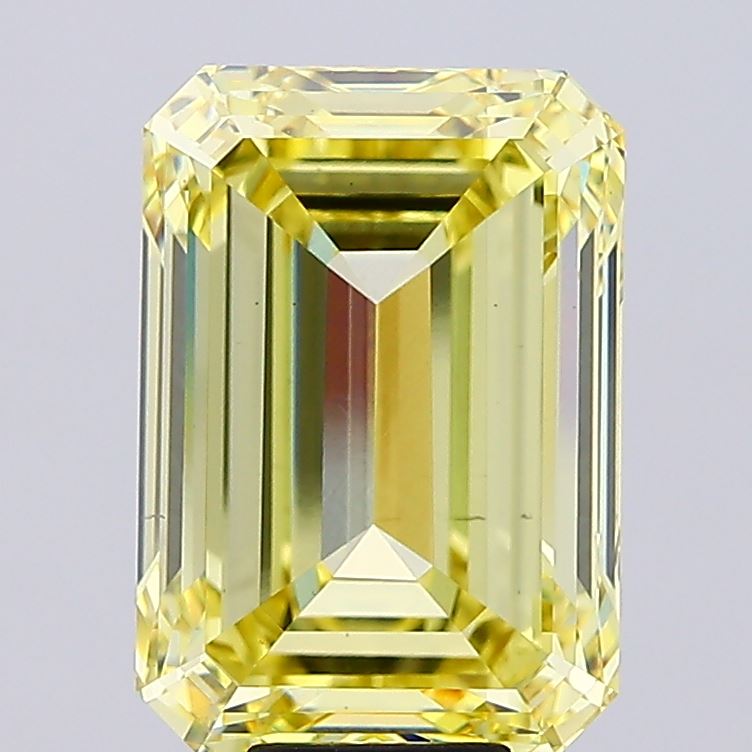 12.52ct Emerald  VS2 Lab Created Diamond