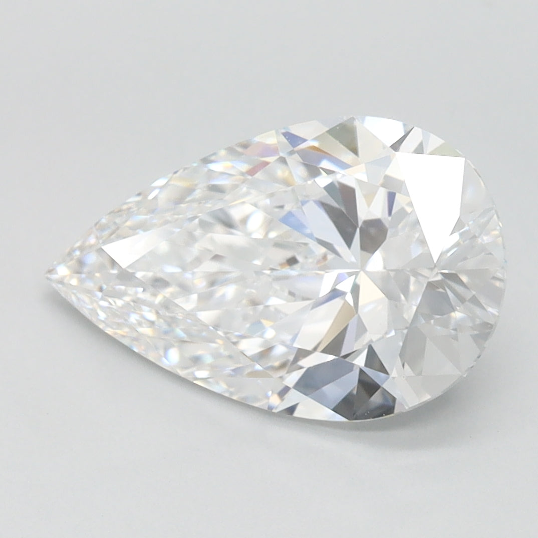 1.98ct Pear D IF Lab Created Diamond