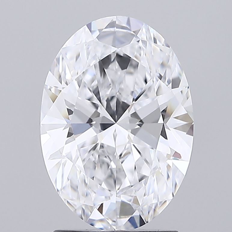 2.04ct Oval D VVS1 Lab Created Diamond