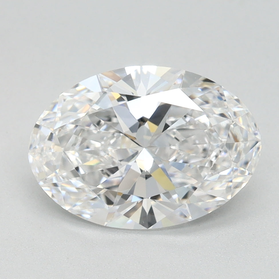 1.54ct Oval D IF Lab Created Diamond