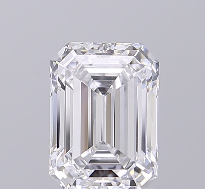 2.01ct Emerald D VVS2 Lab Created Diamond