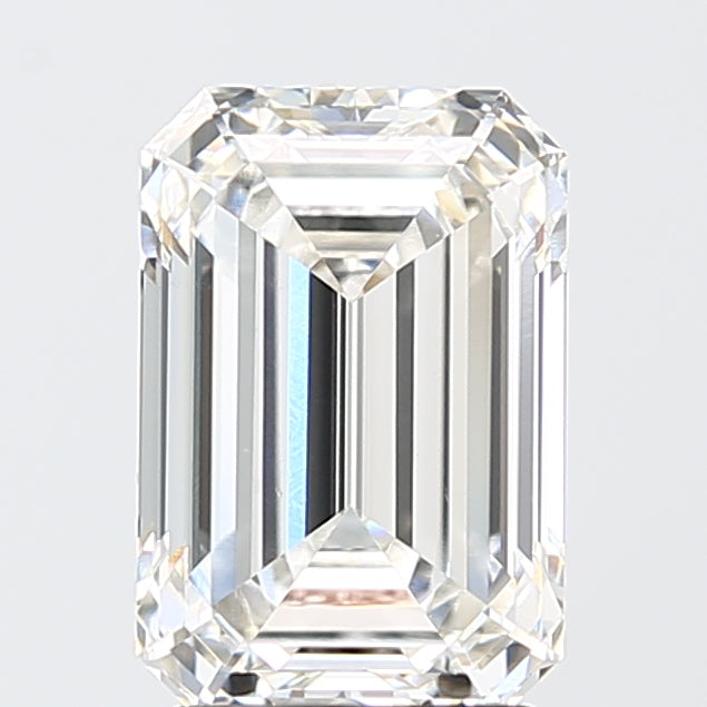 3.1ct Emerald F VS1 Lab Created Diamond