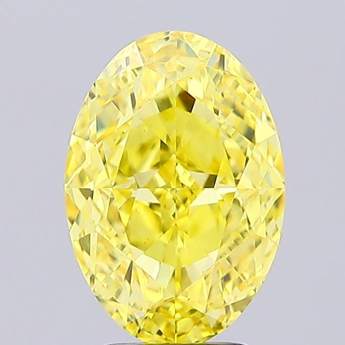 4.1ct Oval  VS1 Lab Created Diamond