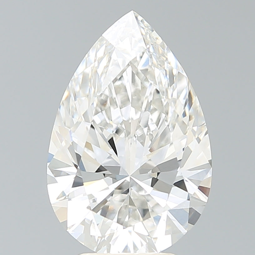 4.46ct Pear G VS1 Lab Created Diamond