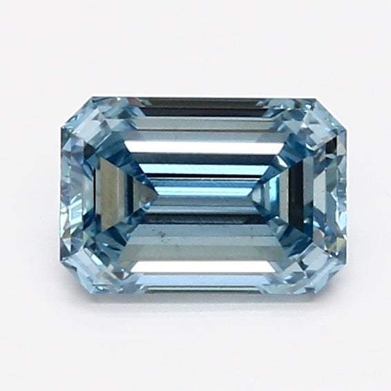 1.14ct Emerald   VS2 Lab Created Diamond