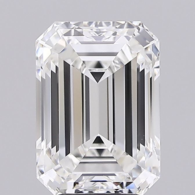 4.09ct Emerald F VVS2 Lab Created Diamond