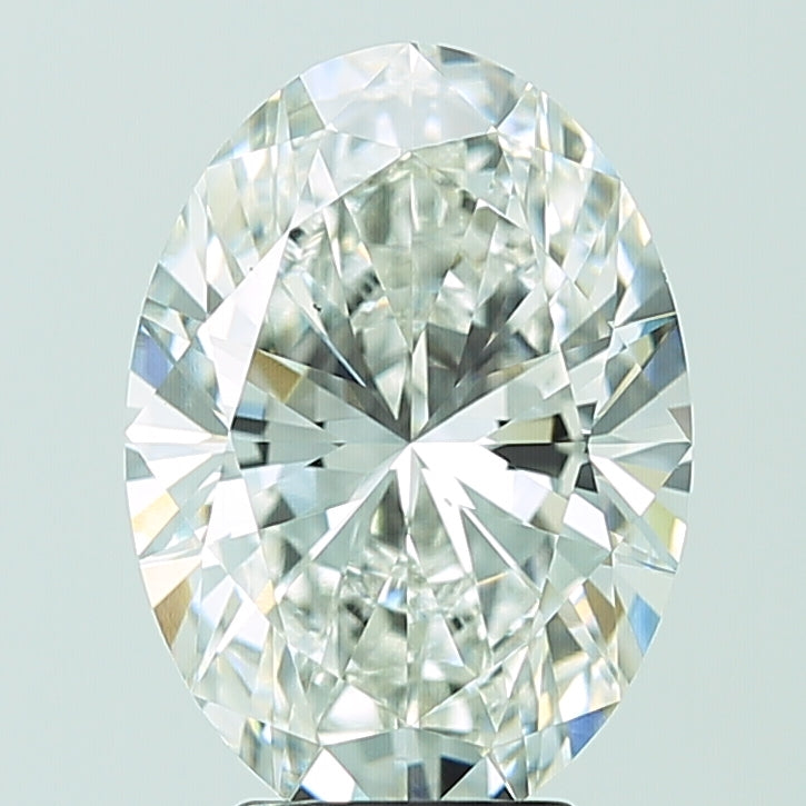 4.03ct Oval F VS1 Lab Created Diamond