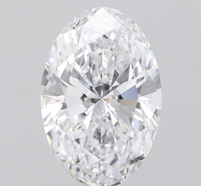 1.55ct Oval D VVS2 Lab Created Diamond