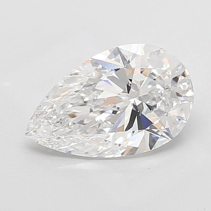3.57ct Pear D VVS2 Lab Created Diamond