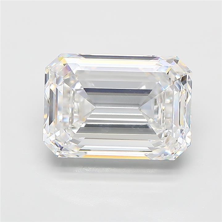 5.05ct Emerald D VVS1 Lab Created Diamond