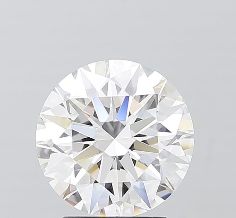 2.55ct Round D VVS2 Lab Created Diamond