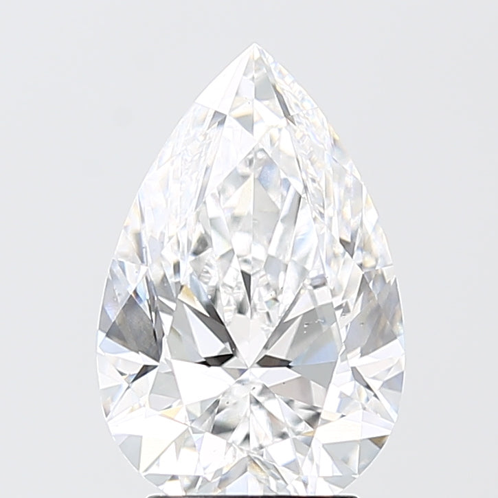 3.01ct Pear D VS2 Lab Created Diamond