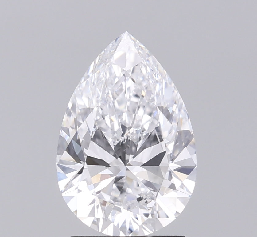 2ct Pear D VVS1 Lab Created Diamond