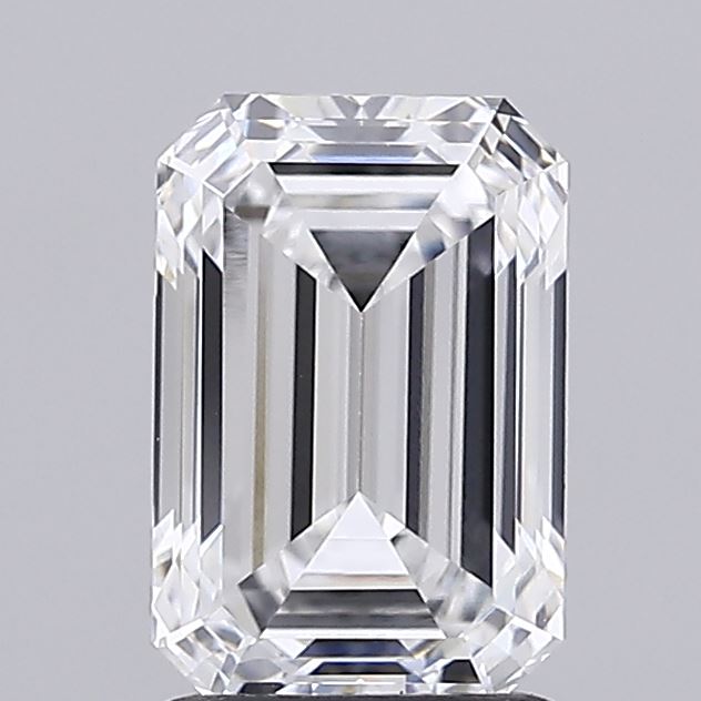 1.91ct Emerald D VVS2 Lab Created Diamond