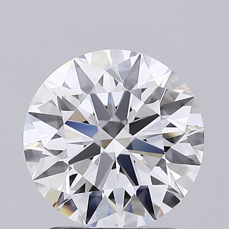 1.91ct Round D IF Lab Created Diamond