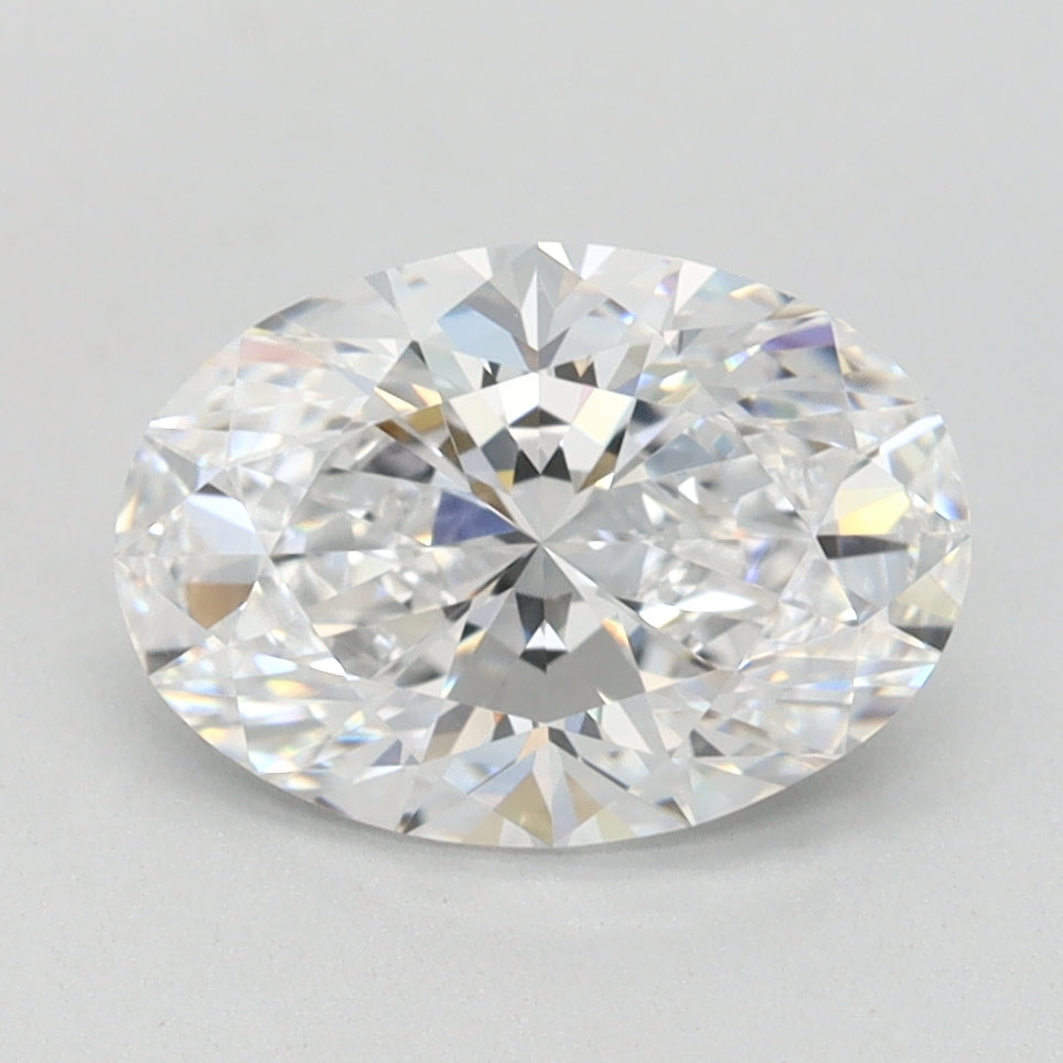 1.55ct Oval D VVS1 Lab Created Diamond