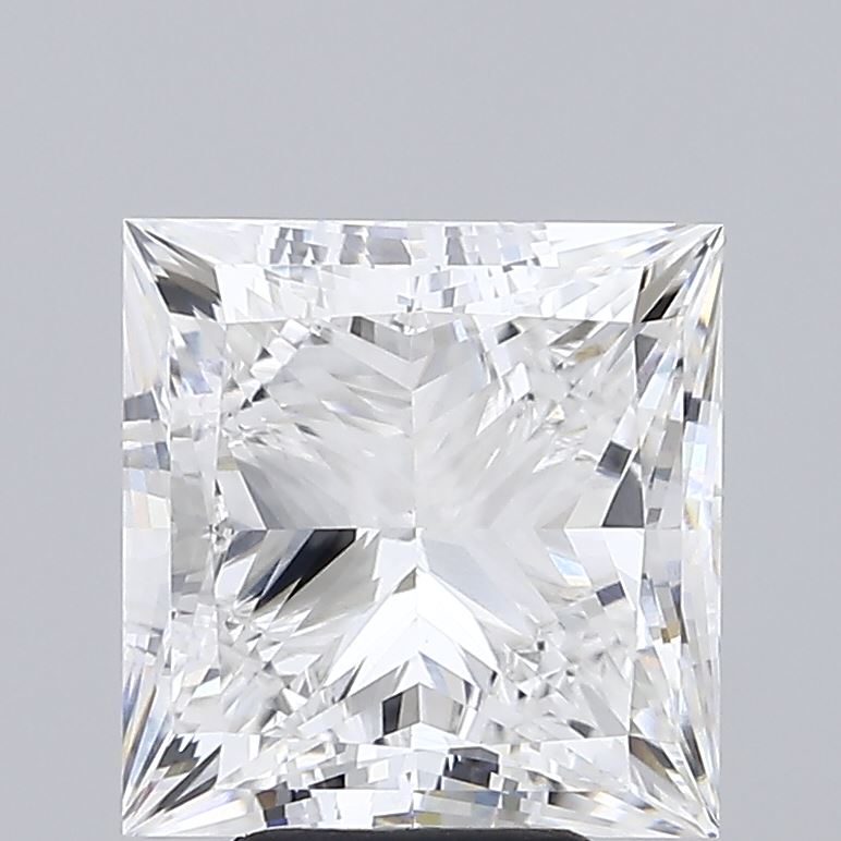 6.01ct Princess E VVS2 Lab Created Diamond