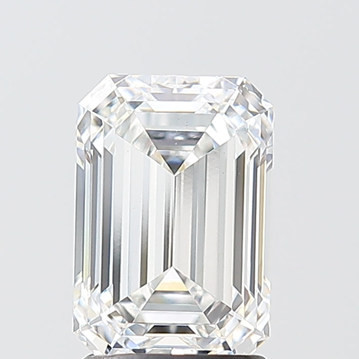 2.1ct Emerald E VVS2 Lab Created Diamond