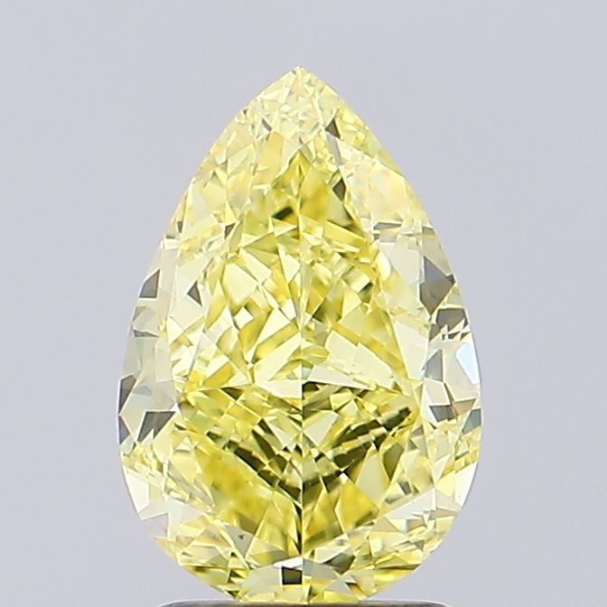 2.04ct Pear  VVS2 Lab Created Diamond