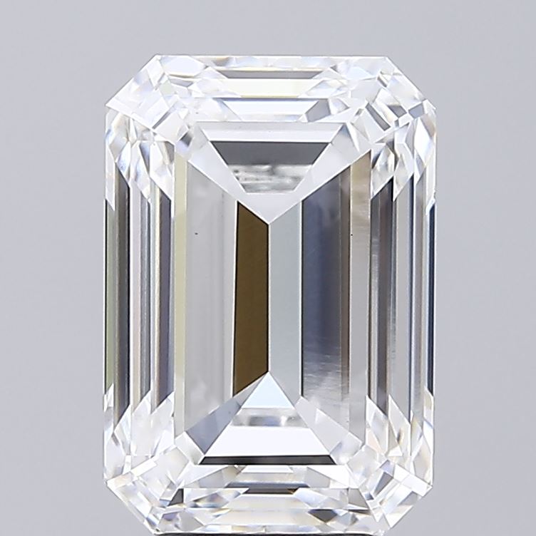 5.63ct Emerald D VVS2 Lab Created Diamond