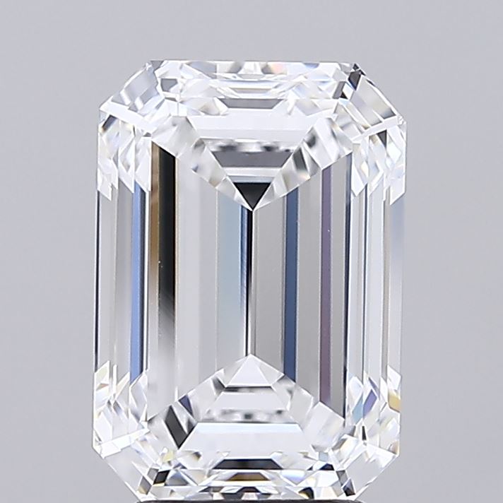 4.03ct Emerald D VVS1 Lab Created Diamond