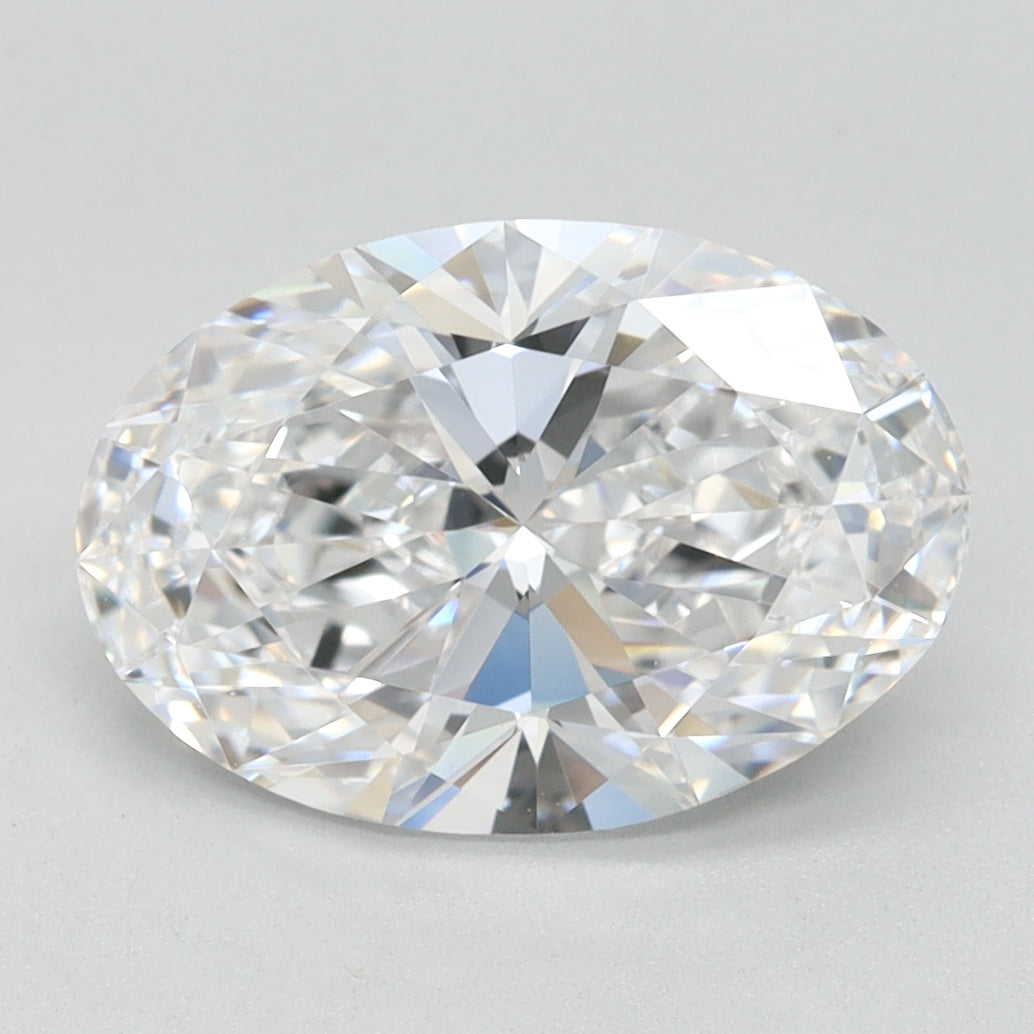 2.12ct Oval D VVS2 Lab Created Diamond
