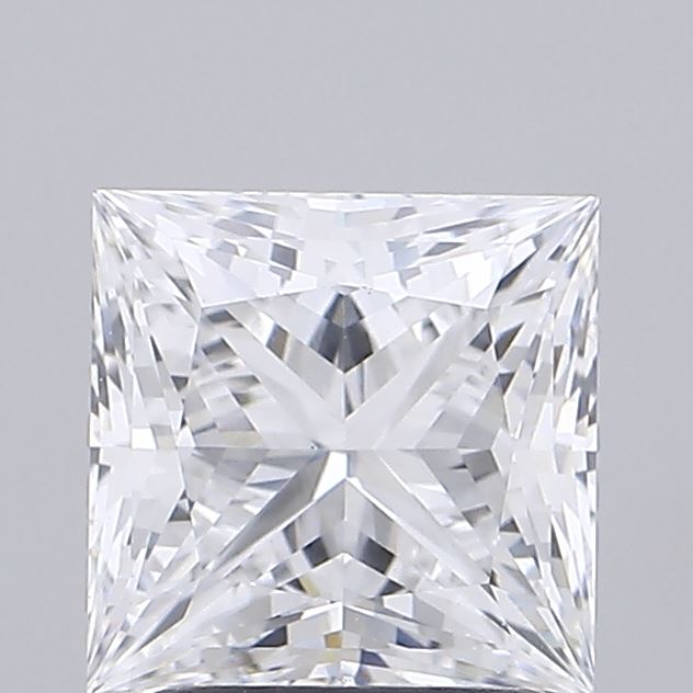 2.05ct Princess E VVS2 Lab Created Diamond