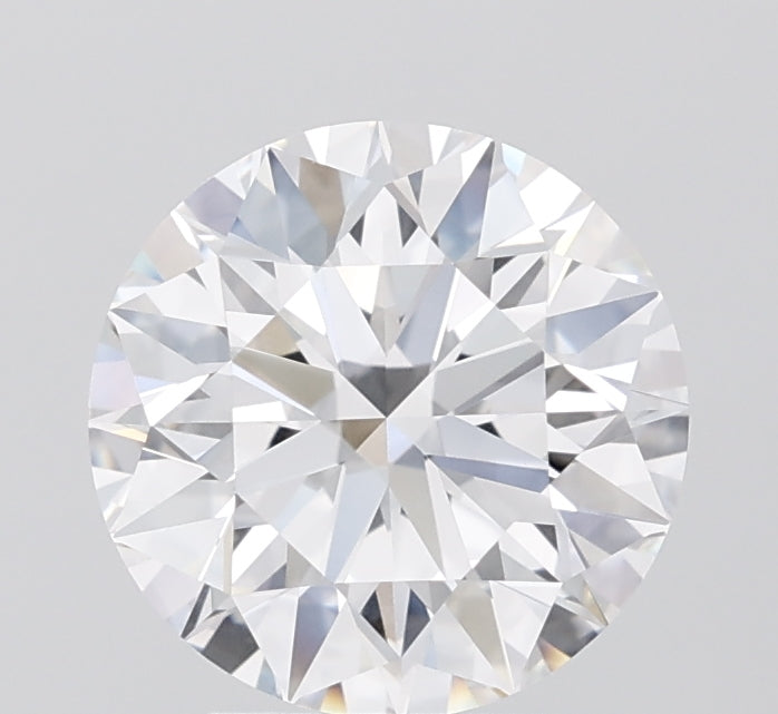 2.59ct Round D IF Lab Created Diamond
