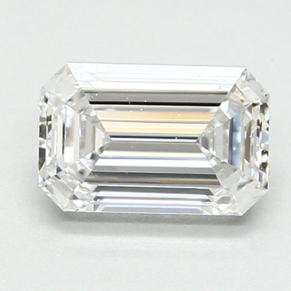0.97ct Emerald D VS1 Lab Created Diamond